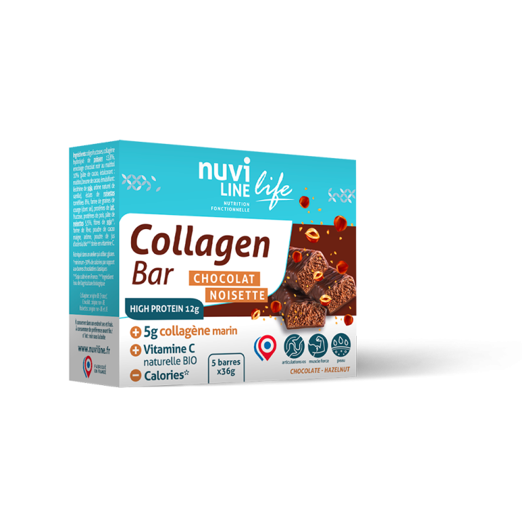 Marine collagen protein bar - Chocolate hazelnut flavour