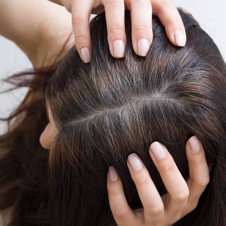 Marine collagen - Gray and white hair, natural color