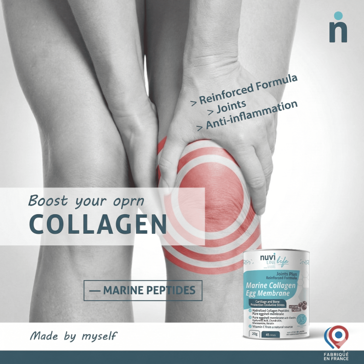 Marine collagen powder - 280g - Articulations Plus - Reinforced formula