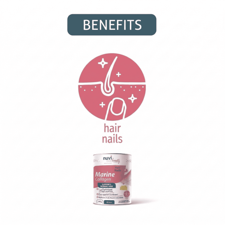 Marine collagen for hair and nails
