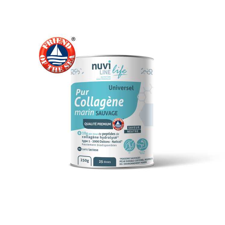WILD Marine Collagen - FOS - Powder - PURE and Natural - 250g