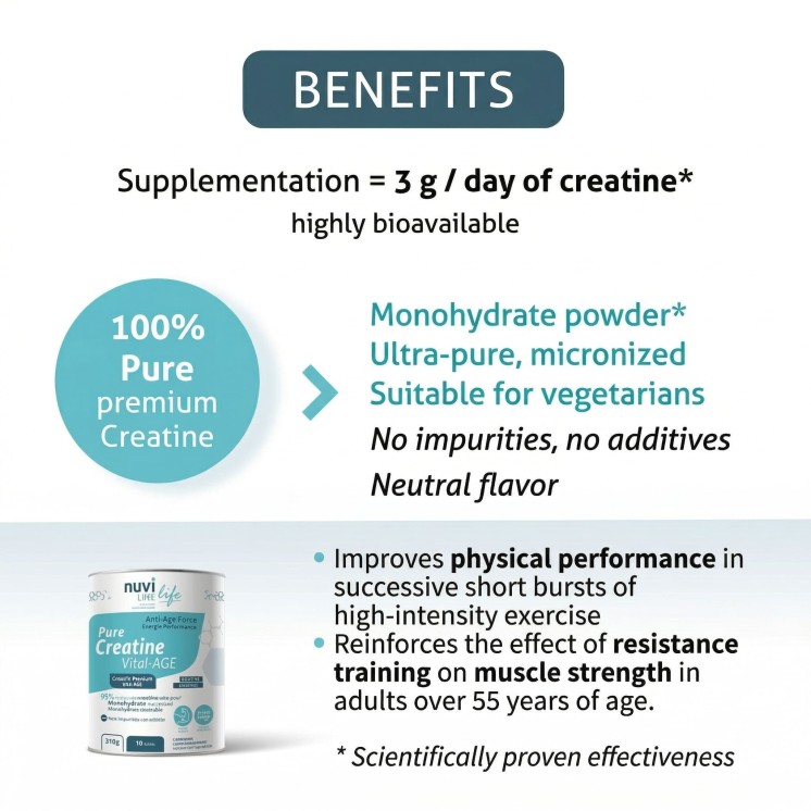 Creatine Monohydrate - Vital-AG - for health and vitality