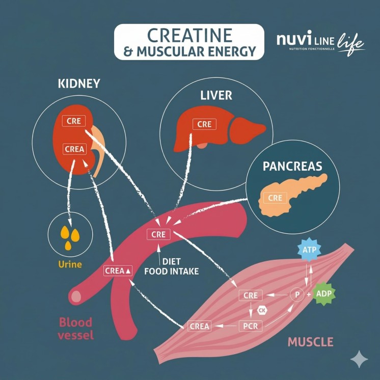 Creatine Monohydrate - Vital-AG - for health and vitality