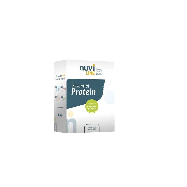 Kiwi, Apple, and Banana Protein Smoothie, 7 Pouches, Nuviline