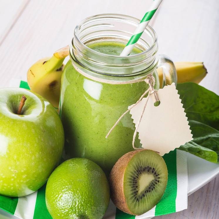 Kiwi, Apple, and Banana Protein Smoothie, 7 Pouches, Nuviline