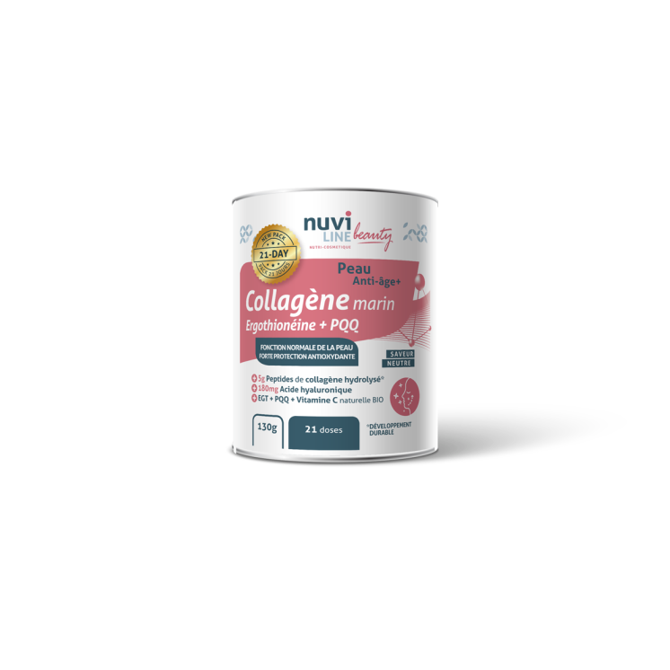 Marine collagen for the skin with hyaluronic acid and vitamin C