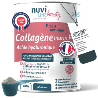 Marine collagen for the skin with hyaluronic acid and vitamin C