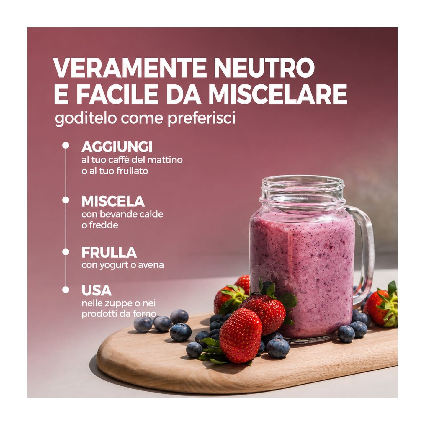 Marine collagen for the skin with hyaluronic acid and vitamin C
