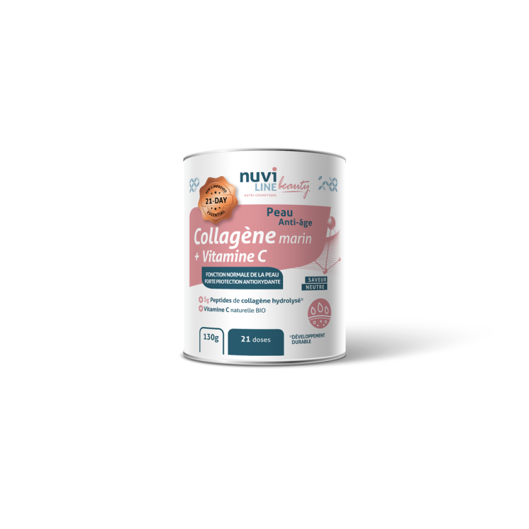 Marine collagen for the skin with hyaluronic acid and vitamin C