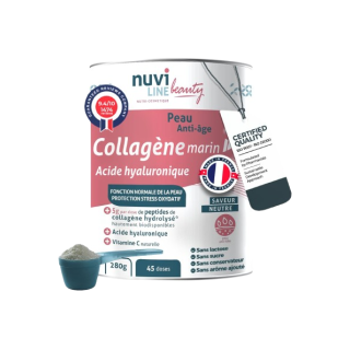 Marine collagen for the skin with hyaluronic acid and vitamin C