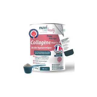 Marine collagen for the skin with hyaluronic acid and vitamin C