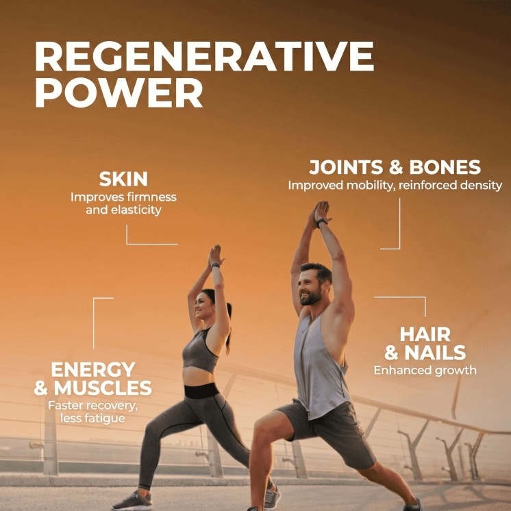 Sport marine collagen with magnesium and vitamin C