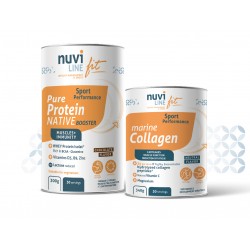 Pack Duo - Marine collagen - Native whey protein - Sport - Nuviline