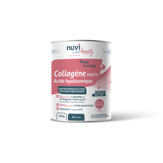 Marine collagen for the skin with hyaluronic acid and vitamin C